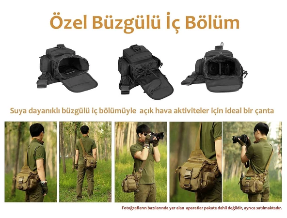 Protector Plus Tek Omuz Çanta (Siyah) - 4