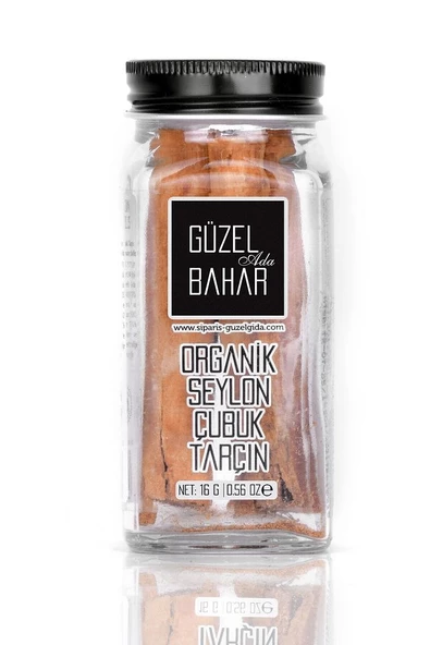 Organik Seylon Çubuk Tarçın 16 gr