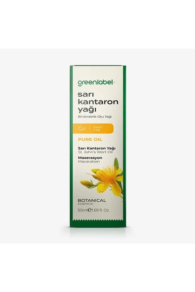 Greenlabel Sarı Kantaron Yağı 50 Ml. ürün görseli