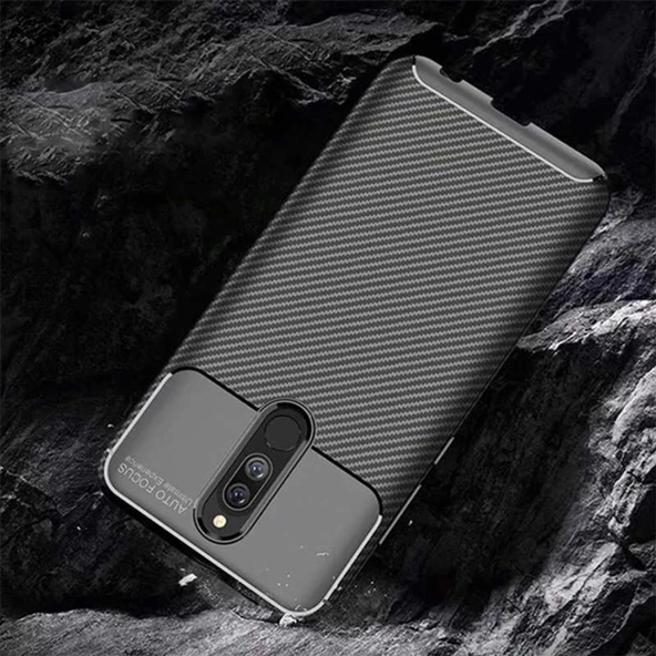 Xiaomi Redmi 8 Elde Kaymayan Kamera Korumalı Kılıf - Resim 5