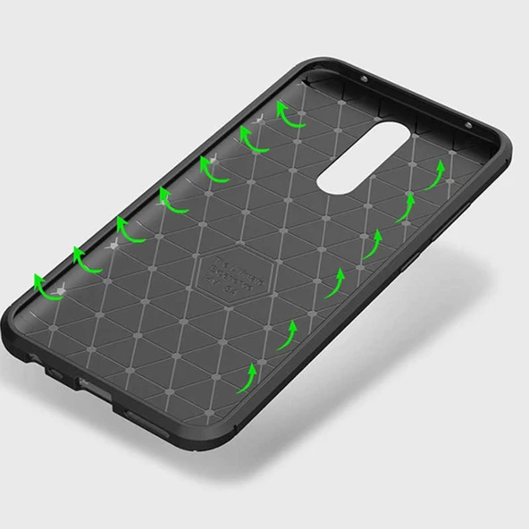 Xiaomi Redmi 8 Elde Kaymayan Kamera Korumalı Kılıf - Resim 9