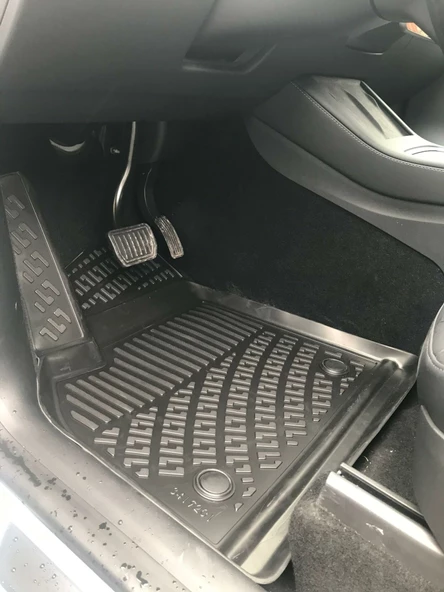 Rizline Tesla Model Y 2019 Sonrası 3D Bagaj Havuzu  ve Paspas Siyah - Resim 6