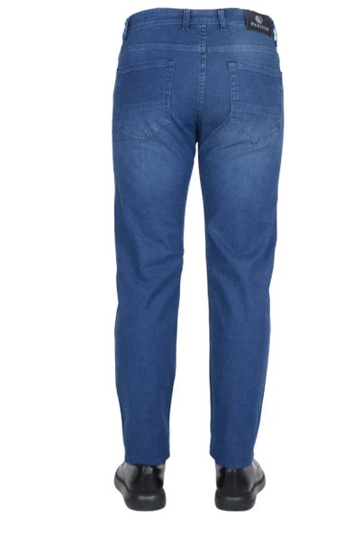 Cengiz İnler 5 Cep Düğmeli Regular Fit Erkek Kot Pantolon - 9