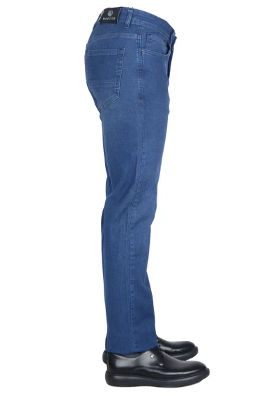 Cengiz İnler 5 Cep Düğmeli Regular Fit Erkek Kot Pantolon - 10