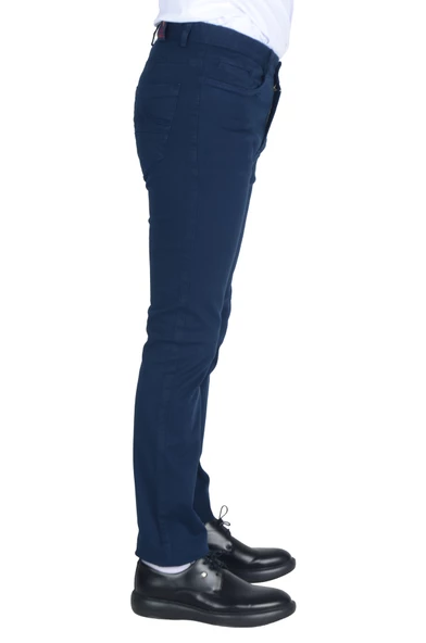 Cengiz İnler Slim Fit 5 Cep Erkek Kanvas Pantolon - 4
