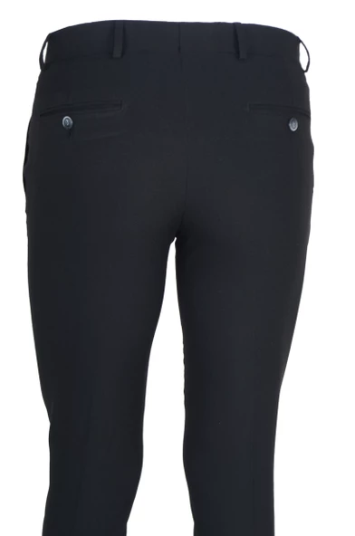Cengiz İnler Düz Slim Fit Erkek Kumaş Pantolon - 5