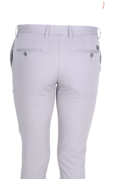 Cengiz İnler Dokulu Slim Fit Erkek Pantolon - 5