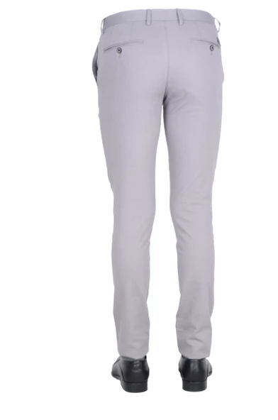 Cengiz İnler Dokulu Slim Fit Erkek Pantolon - 4