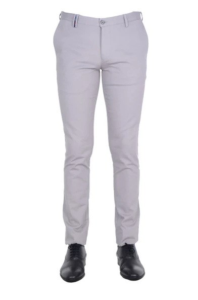 Cengiz İnler Dokulu Slim Fit Erkek Pantolon