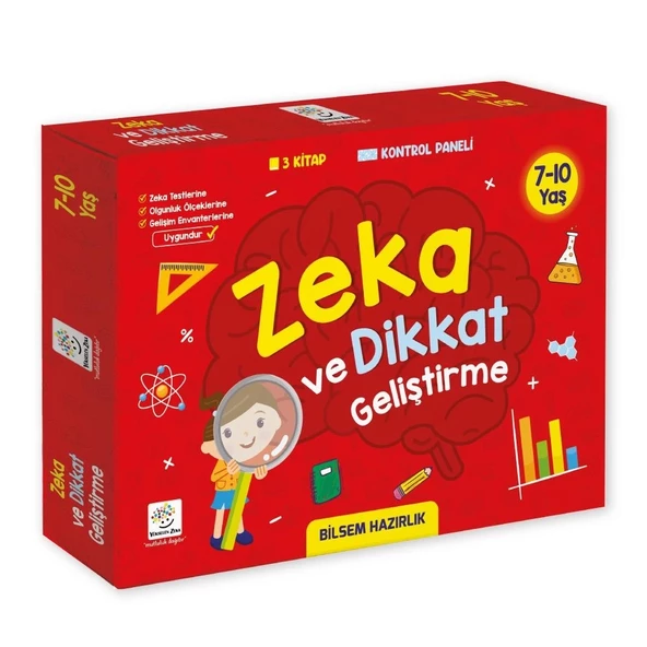 7-10 Yaş Zeka ve Dikkat Geliştirme Seti