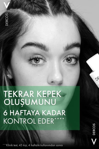 Vichy Dercos Anti-Pelliculaire Anti-Dandruff Kepek Karşıtı Şampuan 390 ml - Kuru Saç - 6