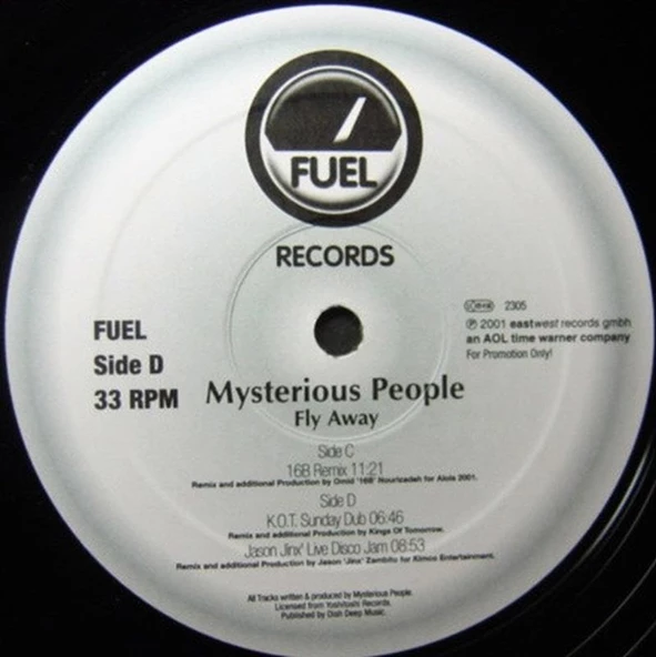 Mysterious People – Fly Away 2xLP Progressive House Vinly Plak alithestereo