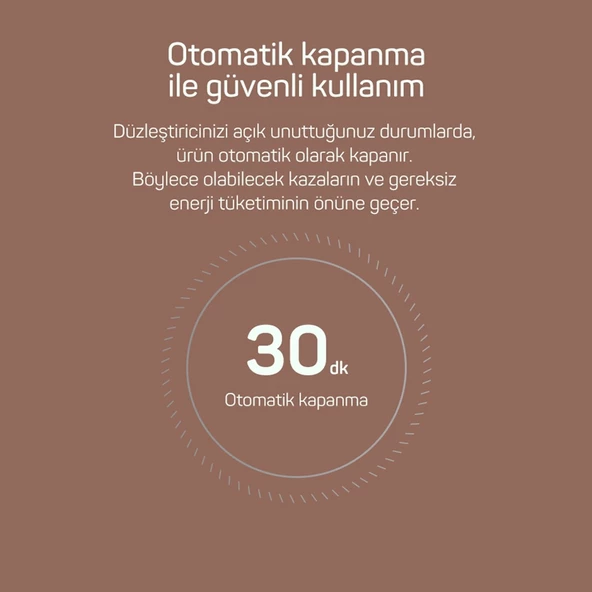 Arzum AR5068 Superstar Touch Saç Düzleştirici Fırça - Derin Mavi - 7