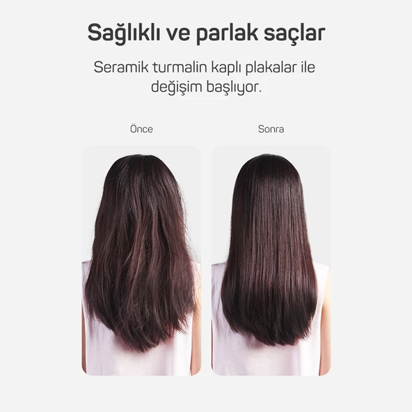 Arzum AR5068 Superstar Touch Saç Düzleştirici Fırça - Derin Mavi - 10