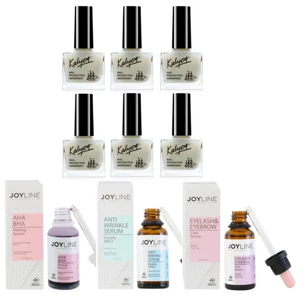 Kalyon Tırnak Güçlendirici 6 Adet+Joy Line 3'Lü Set