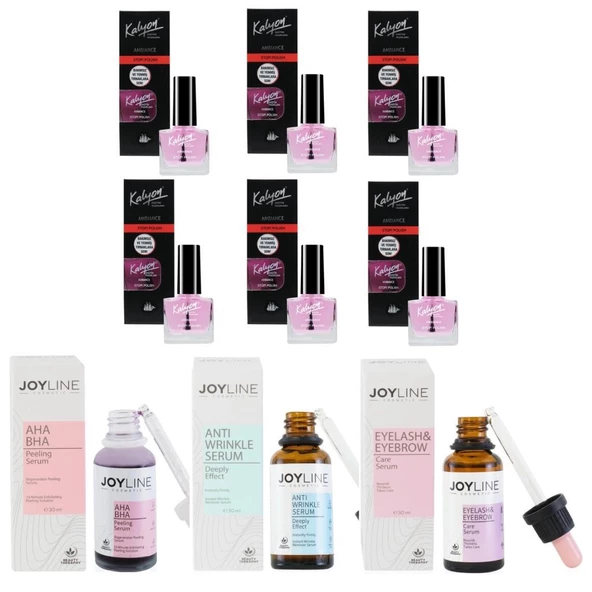 Kalyon Acı Cila 6 Adet+Joy Line 3'Lü Set