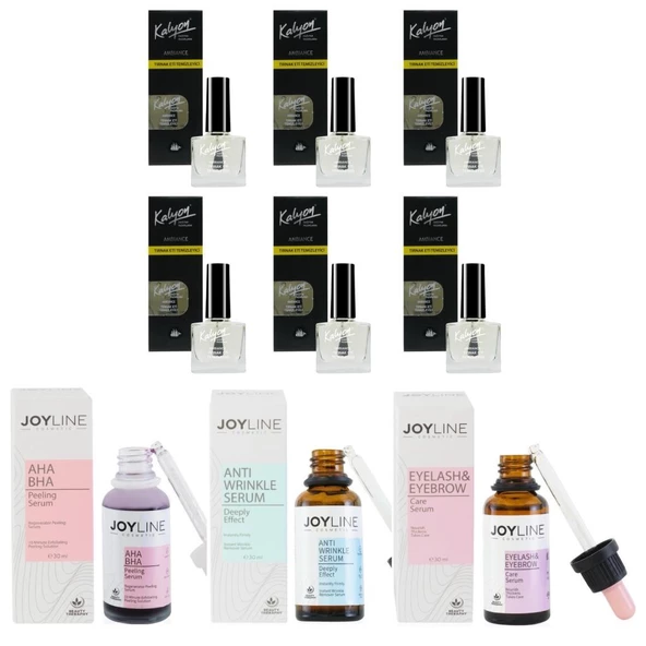 Kalyon Tırnak Eti Temizleyici 6 Adet+Joy Line 3'Lü Set