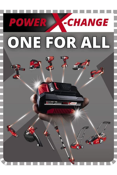 Einhell 2x18V 5,2 Ah PXC-Twinpack, Akü - Resim 3