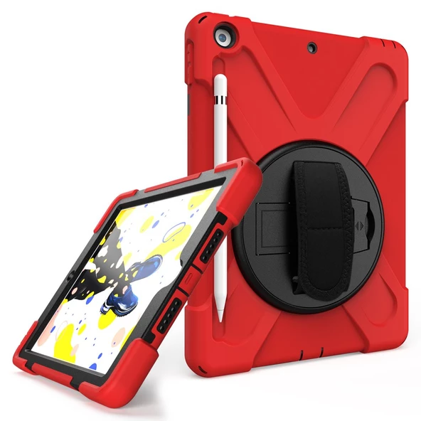 Apple iPad Pro 11 1. Nesil Kılıf Defender Askılı Zırhlı Tank Case A1980 A2013 A1934 A1979 - 11