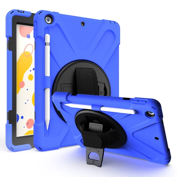 Apple iPad Pro 11 1. Nesil Kılıf Defender Askılı Zırhlı Tank Case A1980 A2013 A1934 A1979 - 4