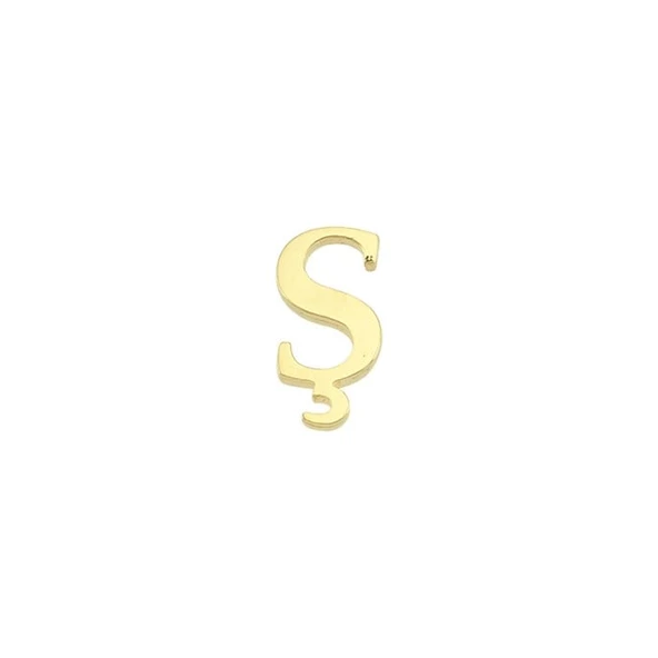 14 Ayar Altın Ş Harf Küpe 0,46 gr - 6