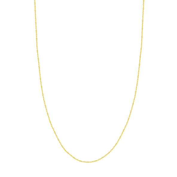 14 Ayar Singapur Altın Zincir Kolye - 1,00 gr - Resim 2