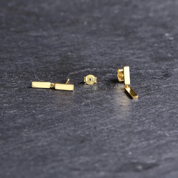 14 Ayar Sallantılı Altın Küpe 1,97 gr - 2