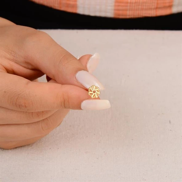 14 Ayar Altın Küpe 1,37 gr - 2