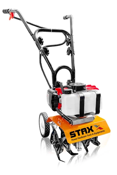 STAXX 6300 X-turbo Benzinli Özel Mini Çapa Makinası 4.2 Hp 63cc Özel Titanyum Seri 17 Kg - 4