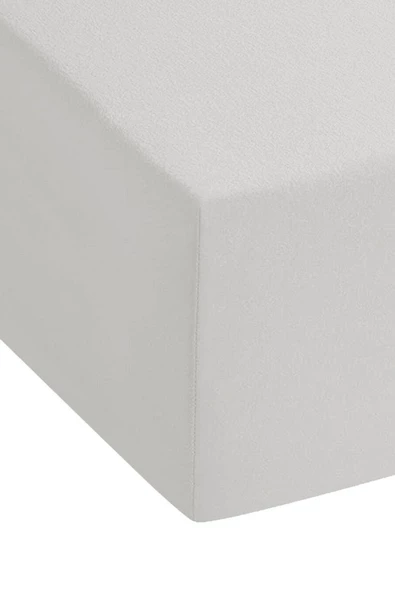 2 Adet Düz Pamuklu Tek Kişilik 120 x 200 x 30 cm Lastikli Penye Çarşaf - 6