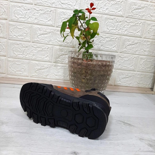 Black Sea 542 Vizon Kürklü Fermuarlı Cırtlı Erkek Çocuk Bot - 5