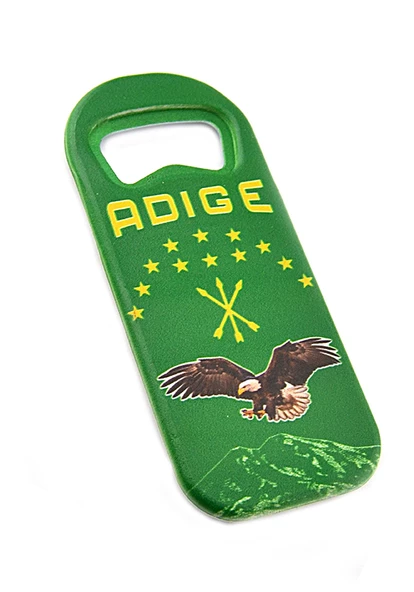Adige - Çerkes Bayrak Baskılı Magnet Açacak - 4