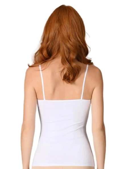 NBB 663 BAYAN LİKRALI İP ASKILI ATLET 3 ADET - Resim 2