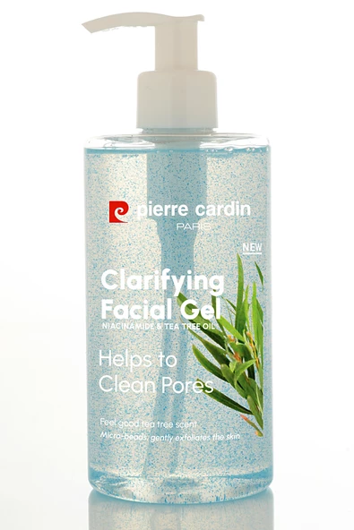 Pierre Cardin Clarifying Facial Cleanser with Niacinamide & Tea Tree Oil-Köpük Jel 350 ml