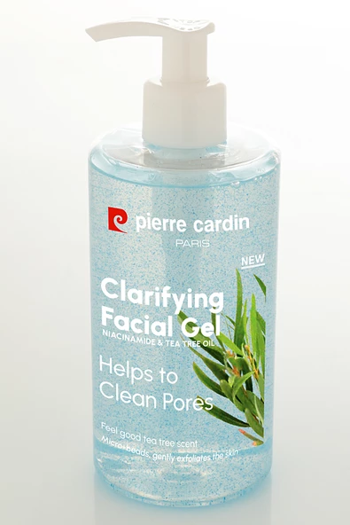 Pierre Cardin Clarifying Facial Cleanser with Niacinamide & Tea Tree Oil-Köpük Jel 350 ml - 8