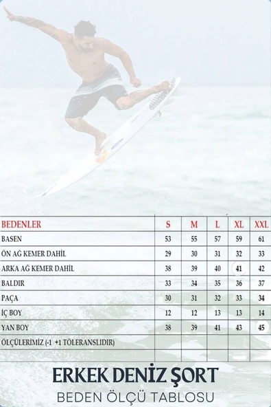 Su İtici Özellikli Dijital Baskılı Erkek Plaj Deniz Şort Mayo - 101-Sarı - Resim 5