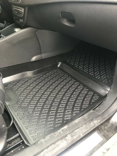 Rizline Renault Fluence 3D Havuzlu Paspas ve Bagaj Havuzu Set Siyah - Resim 4