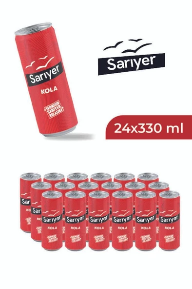 Sarıyer Kola 330ml x 24 Adet