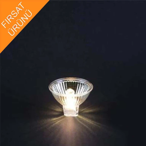5 Adet HOROZ 220X50 50 Watt Çanak Ampul Ampül Mr 16 Duylu - 3