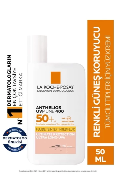 La Roche Posay Anthelios Shaka Fluid Tinted SPF50+ 50 ml