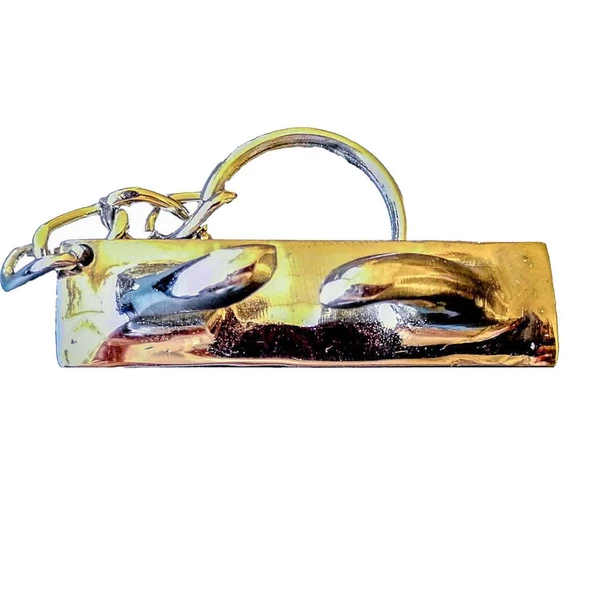 Anahtarlık Kurtağzı Pirinç Döküm - 5