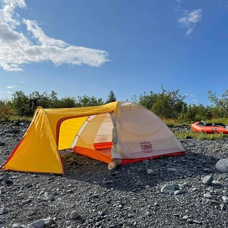 Turbat Borzhava 3 XL Üç Kişilik Çadır - Alu, Sarı - 7