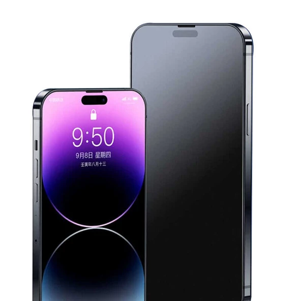 Apple iPhone 14 Pro Davin Mat Seramik Ekran Koruyucu - Resim 9