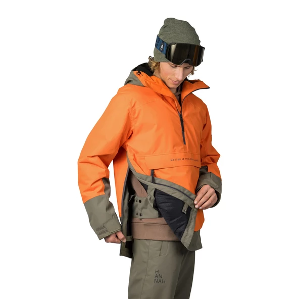 Outdoor Hannah Patty FD Erkek Kayak, Snowboard Montu Puffinsbill / Burntolive - 8