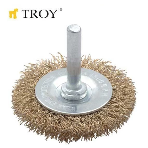 TROY 27703-100 Pimli Daire Fırça (100mm)