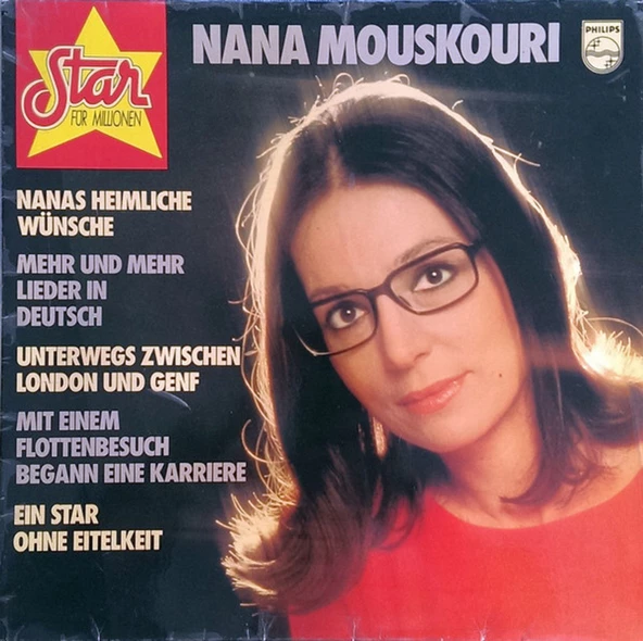 Nana Mouskouri – Star Für Millionen -  vocal tarz plak alithestereo