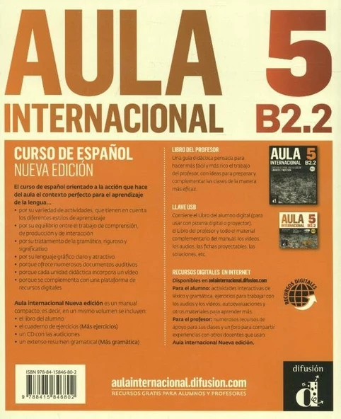 Aula Internacional 5 Nueva Edicion - Resim 2
