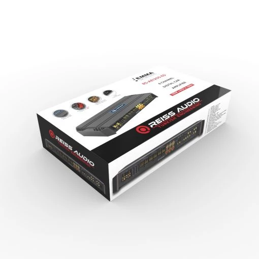 Reıss Audıo RS-AE1200.6D 125WX6 Reıss Audıo 6 Kanal Oto Amfi - 4