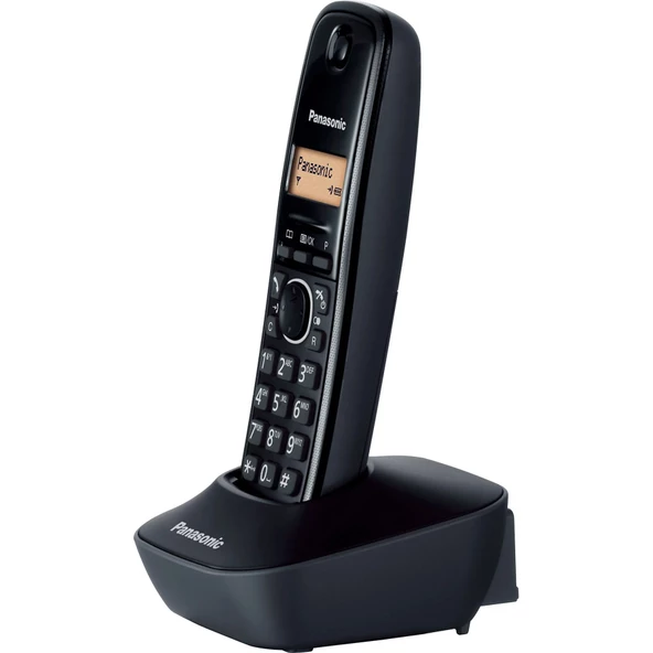 Panasonıc KX-TG1611 Dect Telsiz Telefon (Siyah) - 2