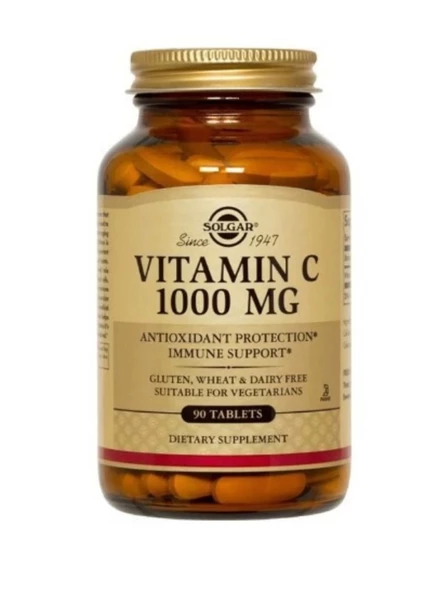 Solgar Vitamin C İçeren 1000 Mg 90 Tablet